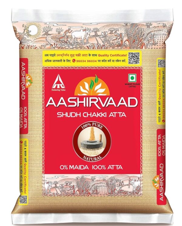 Aashirvad shudh chakki Atta ( 5 Kg)