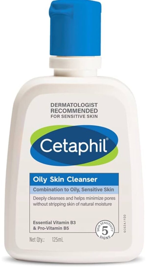 Cetaphil oily skin cleanser (125 ml)